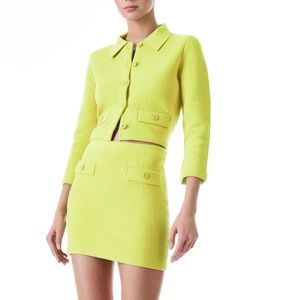 Alice + Olivia Kipp Knit Mini Skirt